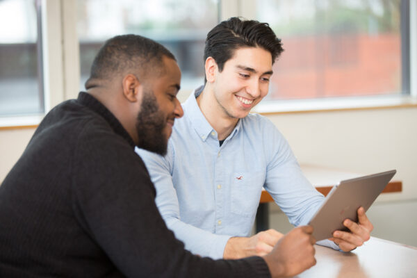 2 Male Students In Class