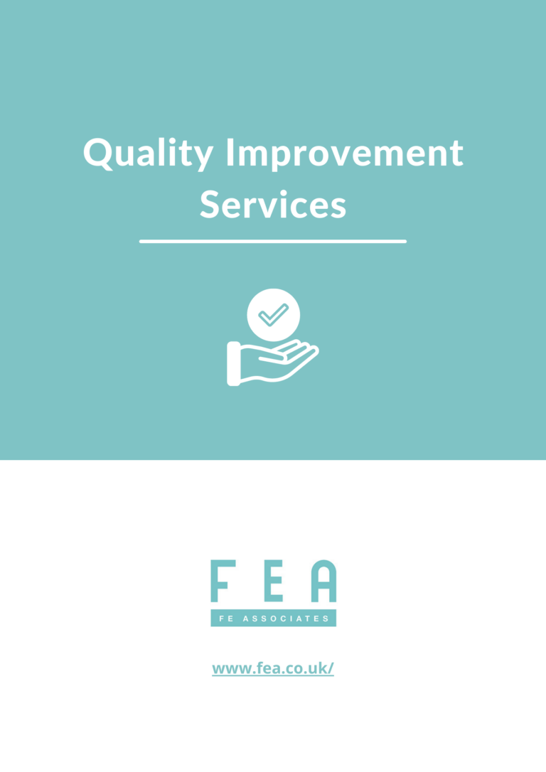 Quality Improvement Services Main Booklet